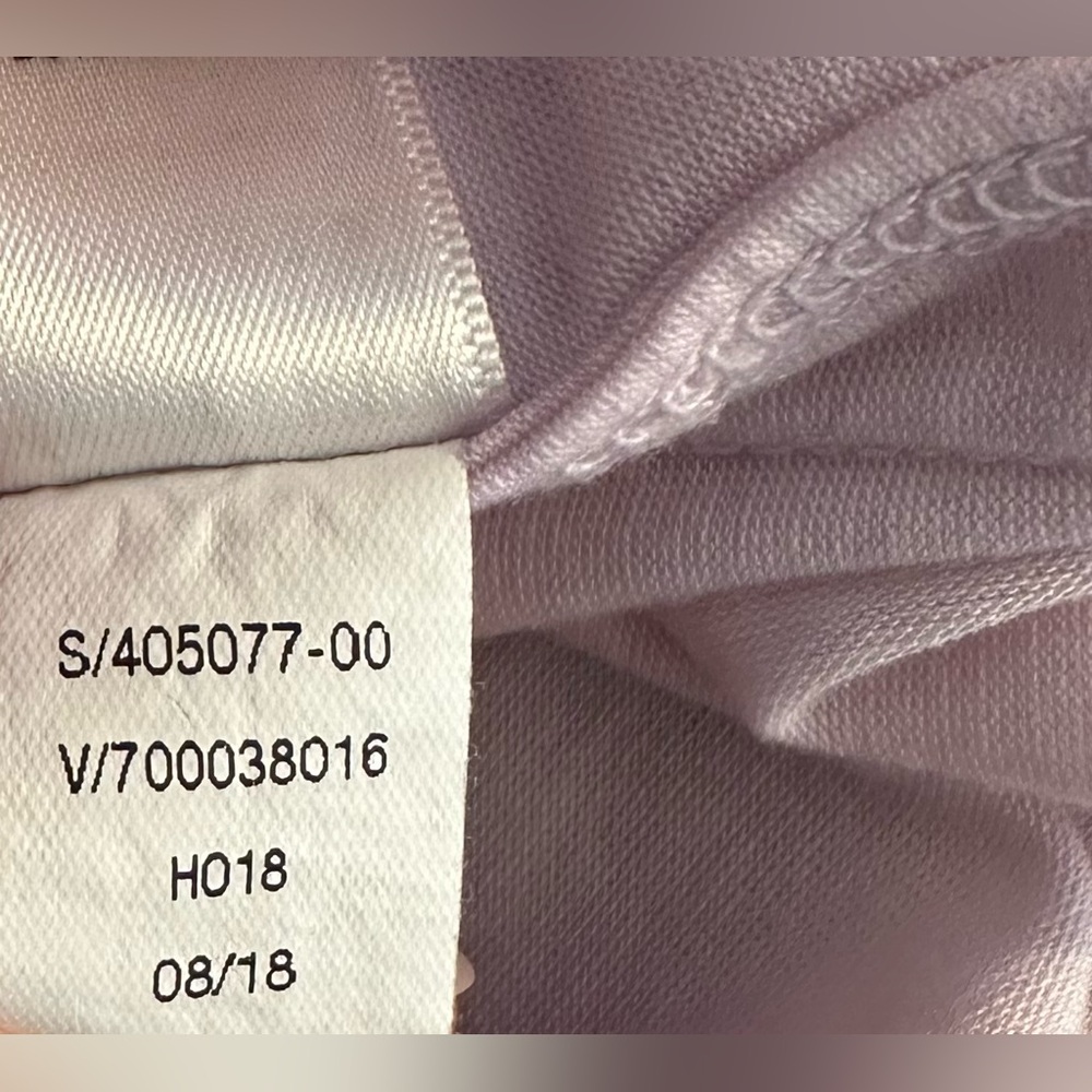 ATHLETA Essence Hooded Tunic Top Shirt Simply Lilac Pink UPF 50+ Cowl Neck Long - Picture 11 of 13
